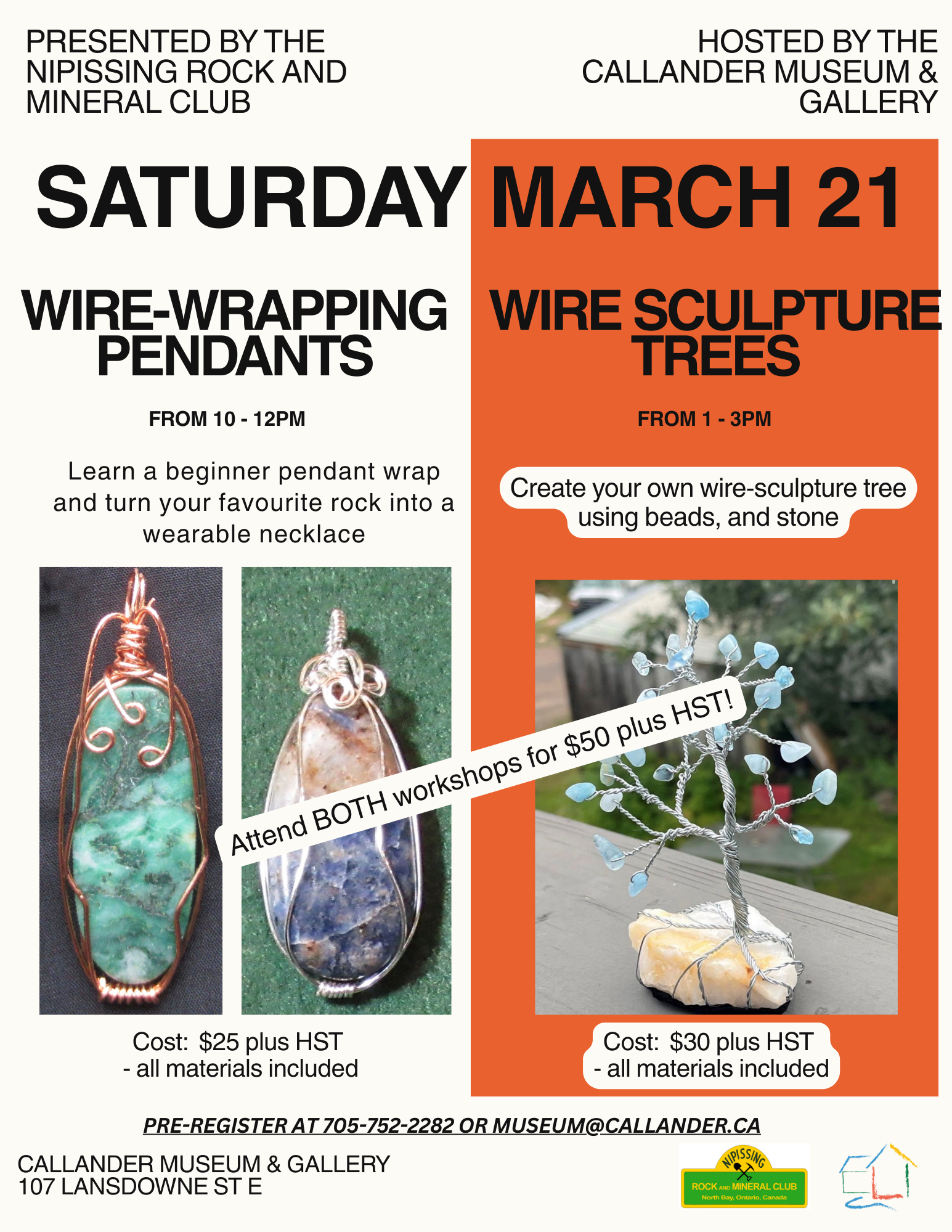 wire wrapping workshop